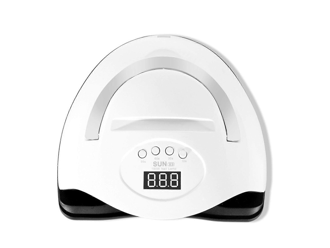Lámpara de uñas de 160 W, secador de esmalte en gel, 4 temporizadores y asa portátil para curar uñas de manos y pies. Ly Ebike