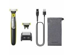 Afeitadora eléctrica PHILIPS QP2734/30 (Integrada - Recargable - Litio Ion - 5 V - Cable Alimentación - Cabezal - Funda - Tapa protectora)