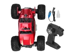 Rebe-coche Controlado Por Radio 2.4g Con Luces Led Y Spray, Simulación Electrónica, Juguete Para Niños, Color Rojo