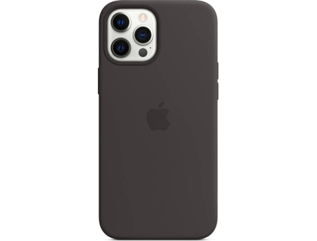 Funda MagSafe iPhone 12 Pro Max APPLE Silicona Negro