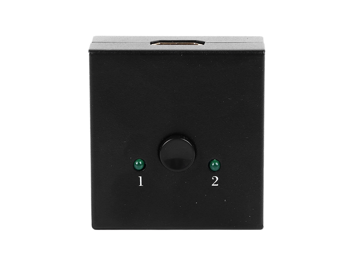 Conmutador Bidireccional 2 En 1 Salida 4k 60hz Caja De Conmutación Interfaz Multimedia Hd