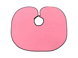 Capa de peluquería para mujer, capa de corte de pelo de tela, capa de salón de belleza, capa médica.