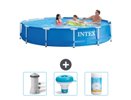 Piscina Tubular INTEX 28210NP-CB77 (6503 L - 366x76cm)