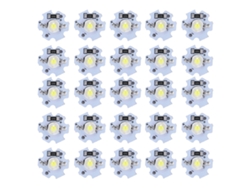 2026-25 Piezas Chips Led De 5v 1w 200lm Bombillas Led De Alta Potencia Para Luminarias Diy Blanco Frío 10000k
