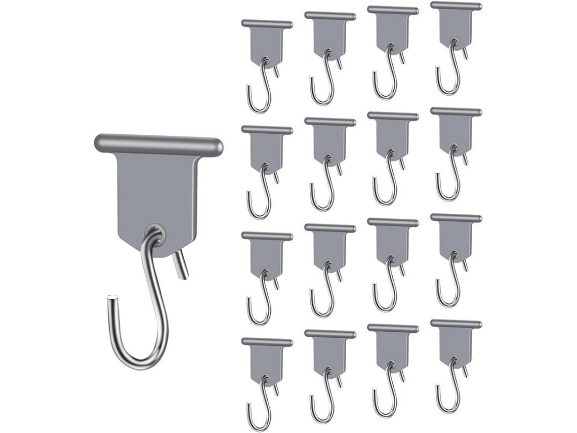 Kit De 17 Ganchos Para Toldo De Camping Para Coche, Apto Para Interior/exterior.