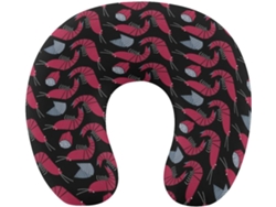 Almohada Viaje Forma U, Espuma Viscoelástica Viscoelástica Fácil Relajación Cómodos Familia.brfácil