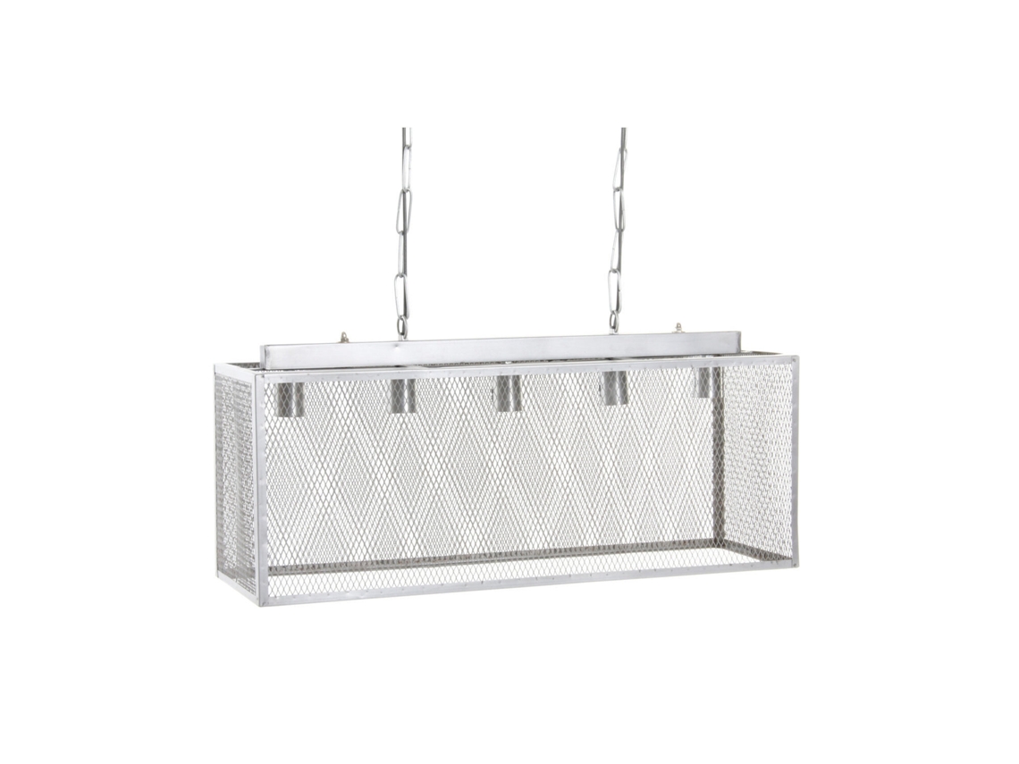 Lampara Techo Metal Gris 79x26x120cm