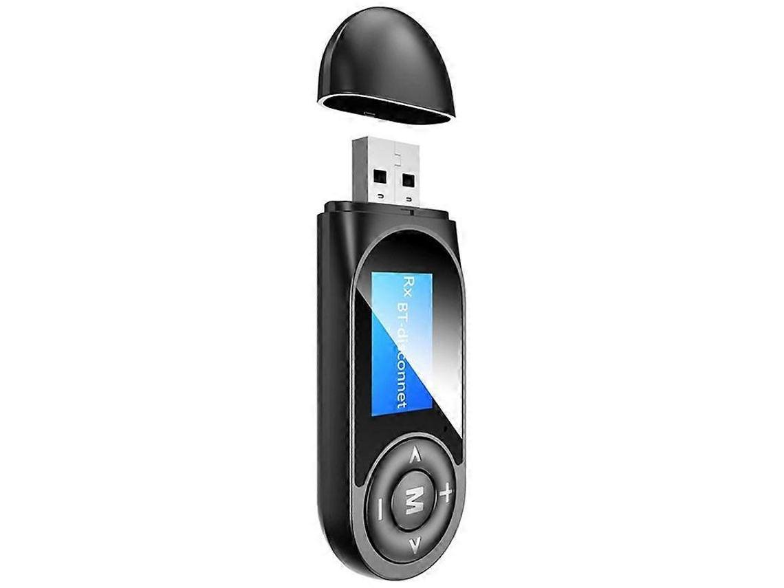 Receptor y transmisor inalámbrico Bluetooth 5.0 T13 con pantalla Rosewell