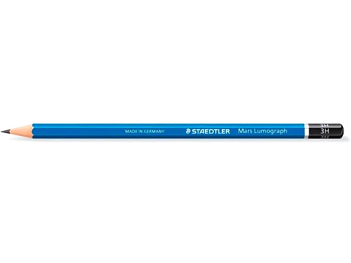 LAPIS STAEDTLER LUMOGRAPH 100 3H uni.min.venda:1 x DUZ