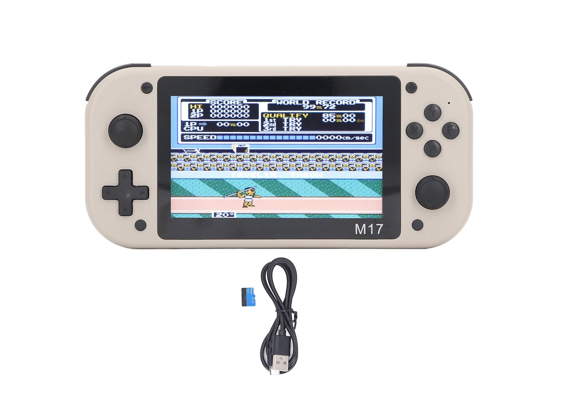 Consola De Videojuegos Portátil Hd 4k Con Doble Joystick Y Modo De Espera Prolongado