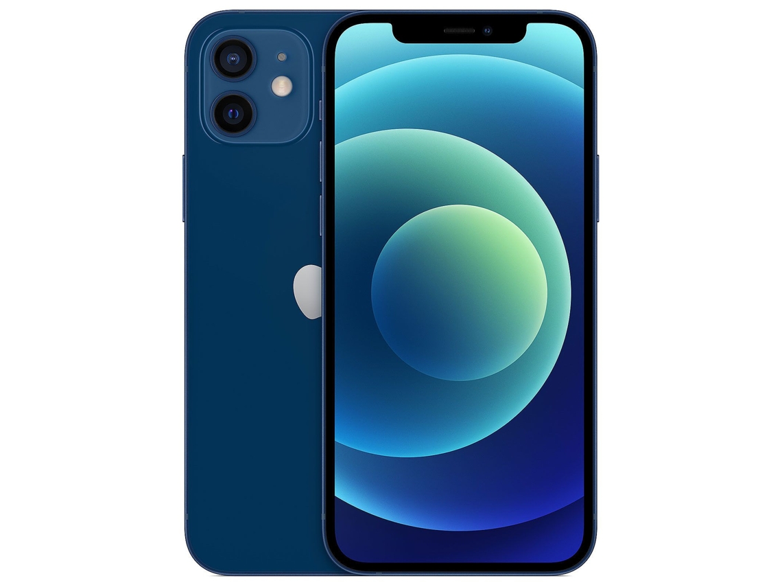 iPhone 12 Mini APPLE (Reacondicionado Marcas Mínimas - 64 GB - Azul)