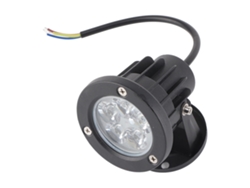 Rebe-lámpara De Cesped Led 5w Ip65 Impermeable Para Jardín Exterior Punto Paisajístico Luz Blanca 85-265v