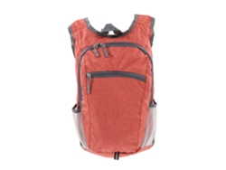 Mochila De Viaje Oxford Ligera Grande Capacidad Con Cinta Reflectiva Plegable Para Senderismo Outdoor Rojo