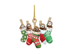 Colgante de madera - Adornos navideños con forma de animales RNEMITERY