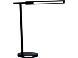 Lámpara de Mesa WJS para Mesita de Noche Metálico (Negro)