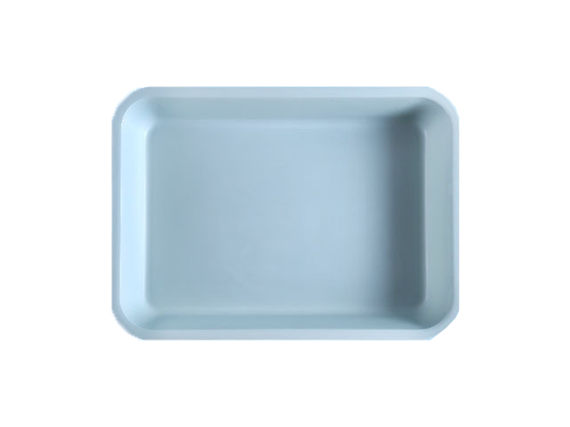 Platos rectangulares de plástico para postre/ensalada, ultraligeros NEVEANCE