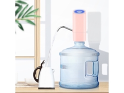 Bomba Dispensadora De Agua Eléctrica Para Botellas De 5 Galones Con Carga Usb, Batería Recargable Y Bajo Nivel De Ruido.