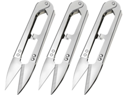 Cortador de hilo manual, hojas de acero con alto contenido de carbono, cortador de hilo de alambre multiusos de ajuste rápido para costura, pesca, manualidades y jardinería.