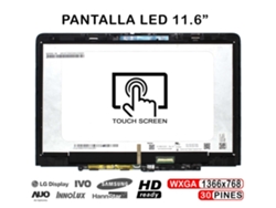 Pantalla táctil LED de 11,6 pulgadas Lenovo Yoga Gen 4 300w con marco compatible