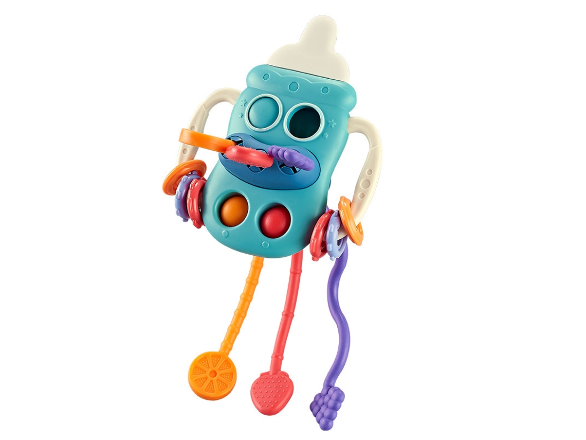 Juguetes Montessori para bebés de 12 a 18 meses, Juguetes para bebés de 6 a 12 meses, Juguetes sensoriales azules de Digitallab