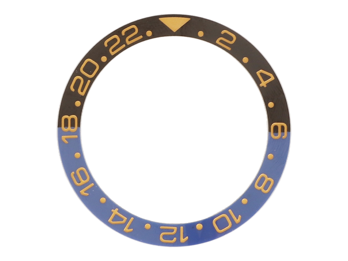 Reloj De Pulsera Para Hombre De Piel Sintética Con Estampado De Serpiente Y Bisel De Cerámica Marrón.