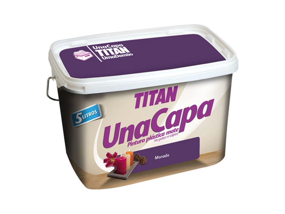 Pintura Plastica Mate Una Capa TITAN