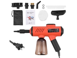Limpiador A Vapor Portátil, Calentamiento Rápido En 10 Segundos, 3 Ajustes De Temperatura, 600 Ml Con 7 Accesorios Para El Hogar Y El Coche.