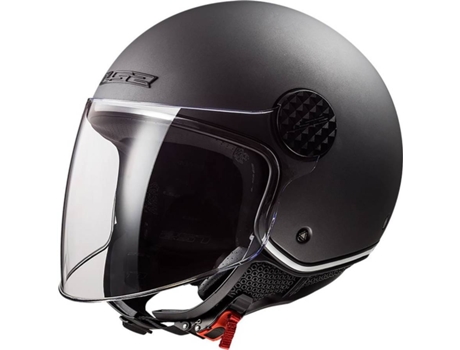 Casco Jet LS2 OF558 Sphere Lux Matt Titanium (Talla: XS)