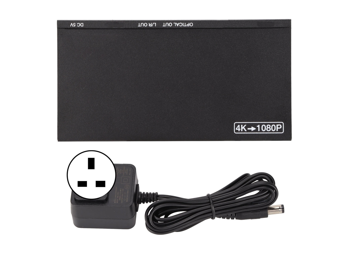 Divisor De Interfaz Multimedia Hd 4k A 60 Hz Con 2 Salidas Hdvb12sa. Compatible Con Hdcp 2.2.
