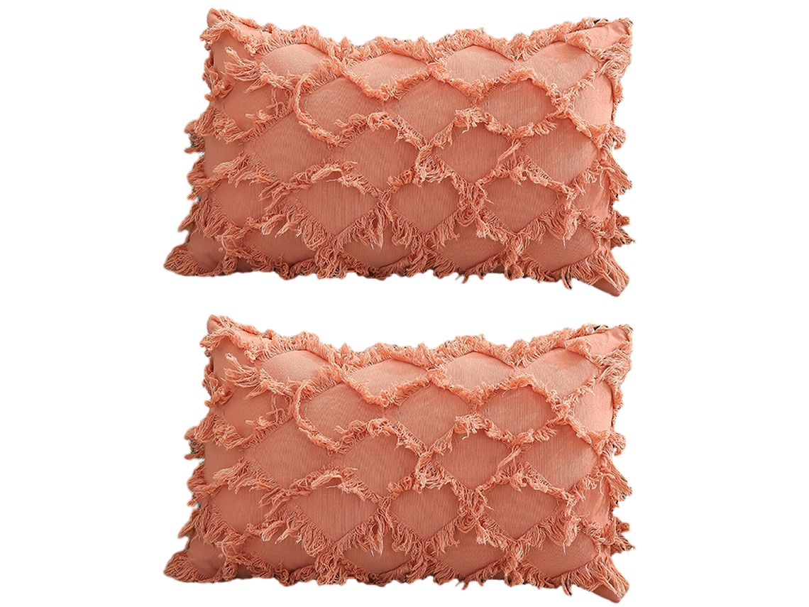Juego De 2 Fundas De Almohada Modernas, Cierre Invisible, 30 X 50 Cm