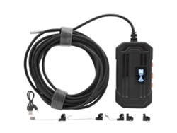 Endoscopio Industrial Wifi 1080p De 3,9 Mm Con 6 Led Y Alcance De 5 M Para Reparación De Tuberías Y Drenaje. Compatible Con Ios Y Android.