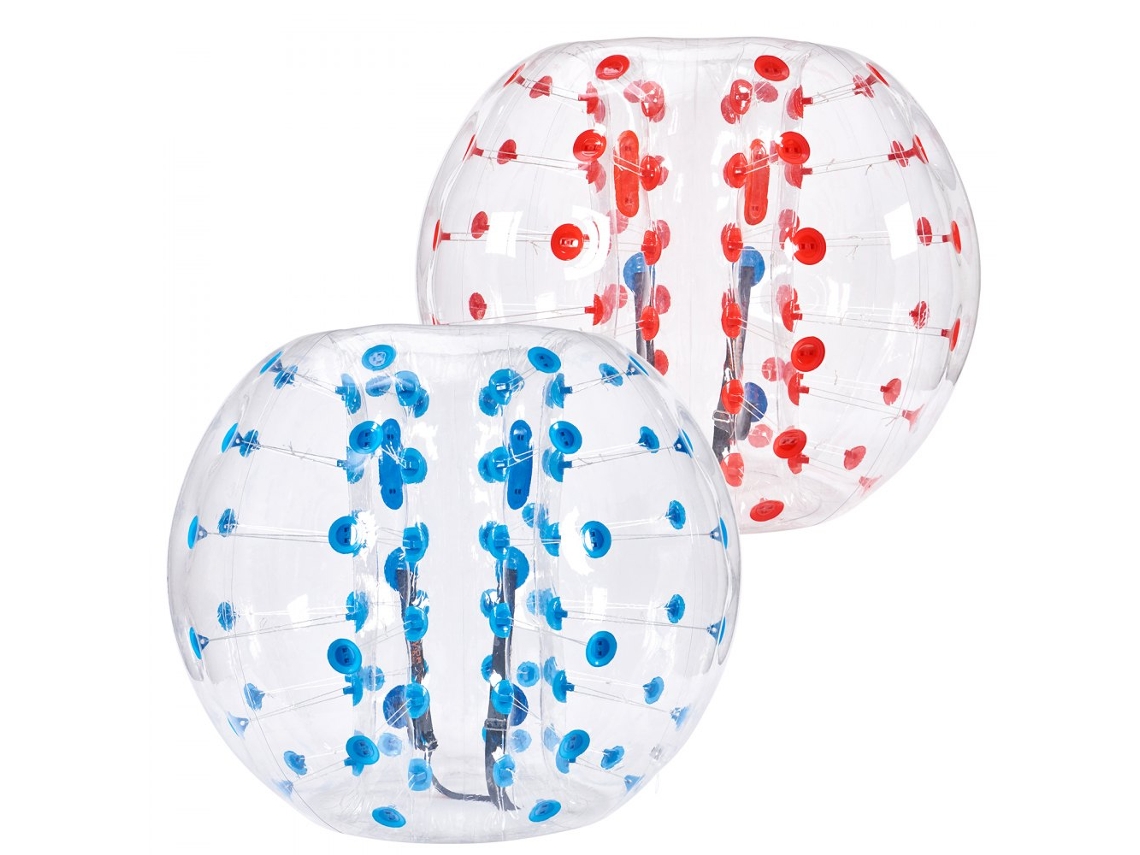 Juego de 2 pelotas inflables de 1,5 m para actividades al aire libre Tekmaquinas