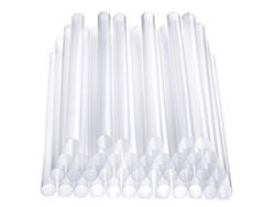 Almohadillas antivibración de plástico transparente de 11 mm x 8,2'' (100 unidades) Linjou Comfortable Pack
