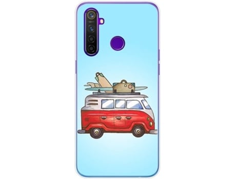 Carcasa Realme 5 Pro TUMUNDOSMARTPHONE Dibujos Multicolor