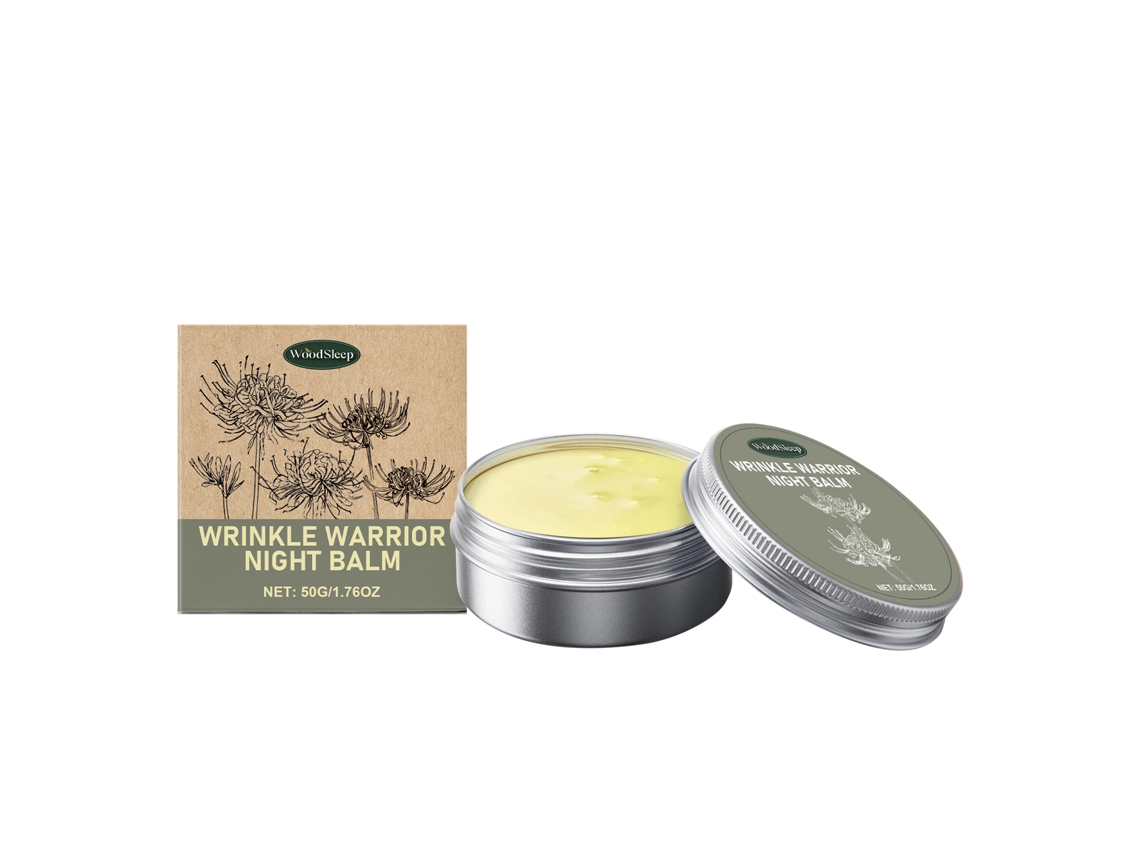 Crema de noche antiarrugas con efecto antiedad.