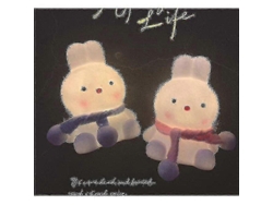 Luz nocturna ambiental, luz nocturna infantil con forma de conejo, luz nocturna para bebés Rosewell
