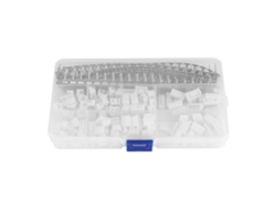 Kit De 560 Piezas: Conectores De Pines De Cobre Y Nailon Macho Y Hembra De 2,54 Mm Para Coche