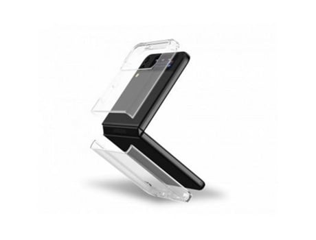 FORCE CASE Funda Doble Reforzada para Samsung Galaxy Z Flip 3 DUO Transparente