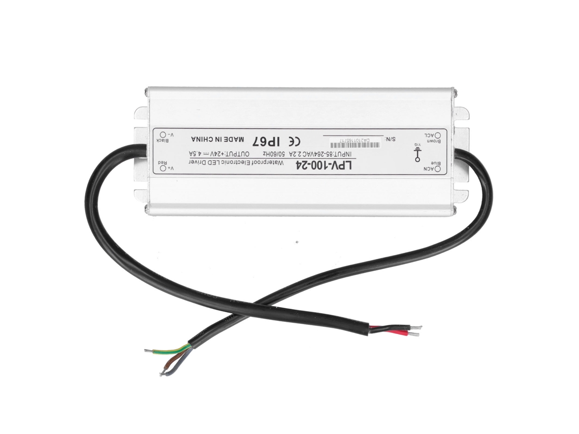Fuente De Alimentación Conmutada Impermeable Ip67 Con Controlador Led De Salida Única De 24 V Y 100 W Lpv-100-24