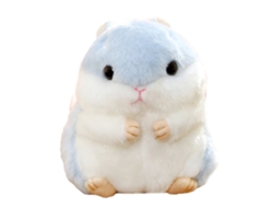 Llavero Con Colgante De Peluche De Hámster De 10 Cm