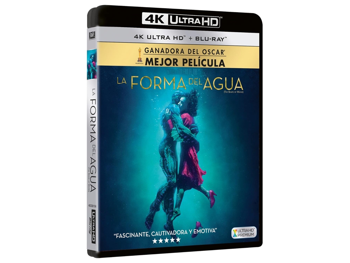 Blu Ray The Shape Of Water Blu Ray 4K Ultra Hd - La Forma Del Agua