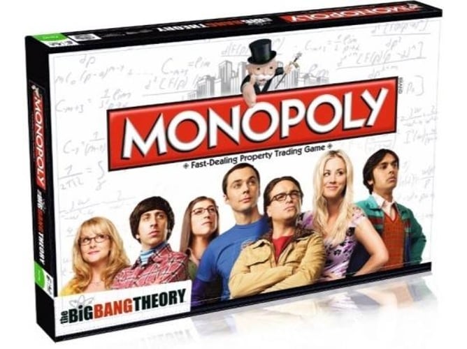 Juego de Mesa WINNING MOVES Monopoly The Big Bang Theory (Portugués - Edad Mínima: 8)