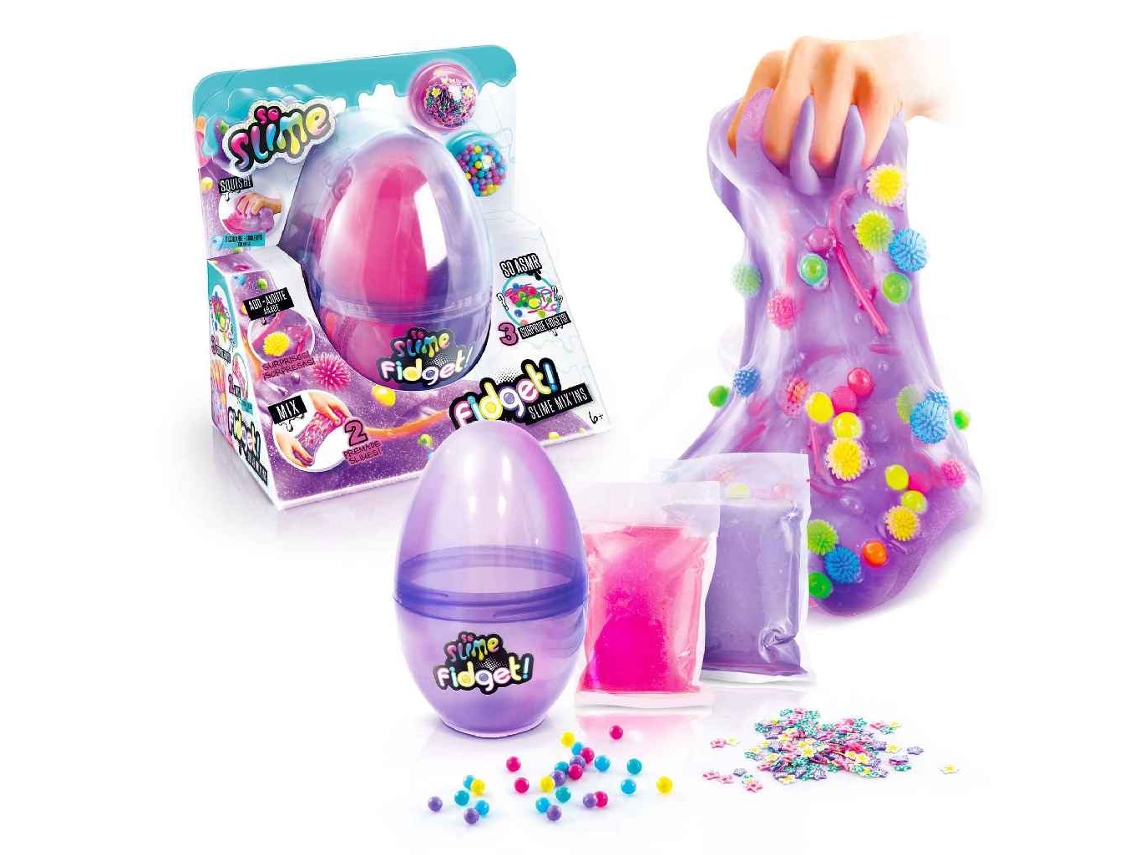 Huevo Fidget Slime TAN SLIME