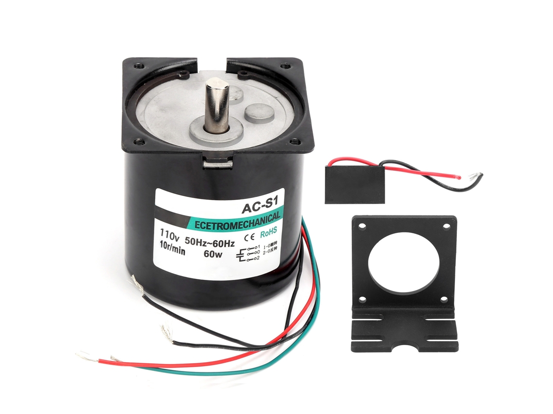 Motor Síncrono De Ca De 60 W, Imán Permanente, Alto Par, Giro En Sentido Horario/antihorario Para Cnc Xd80ktyz, 10 Rpm, 110 V