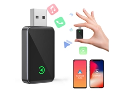 Compatible Con Carplay Y Adaptadores Inalámbricos Para Coche Fácil Conexión Adaptador Usb Con Cable E Inalámbrico Para Portátiles, Televis