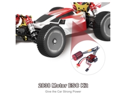 Kit de motor sin escobillas y ESC 2026 4700kv 35a con conector T impermeable para coches RC a escala 1/16 y 1/12 Traxxas HSP Tamiya Axial
