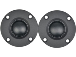 Conjunto De 2 Altavoces De Película De Seda Negra, 6 Ω, 30 W