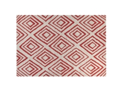 Alfombra BELIANI Haskoy de Algodón Blanco 160x230