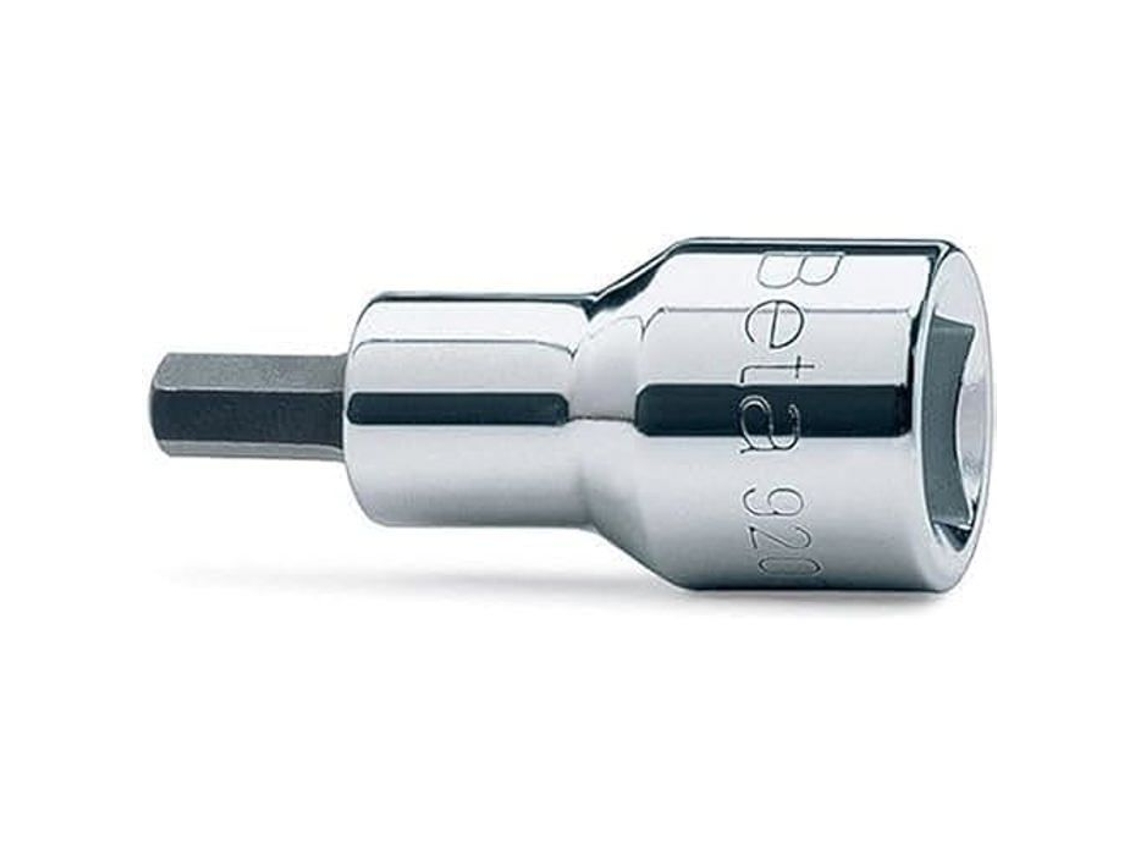 BETA 920Pe Llave Vaso Hexagonal 5 Piezas Cromada