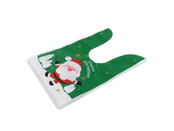 100 bolsas navideñas reutilizables y ecológicas para galletas y dulces